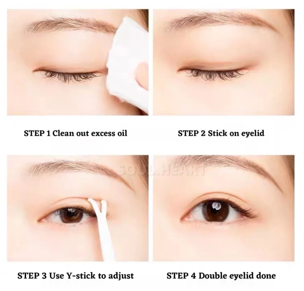 Unny Club Double Eyelid Stickers Seamless Natural Lace Invisible Makeup S M L Makeup Cosmetic