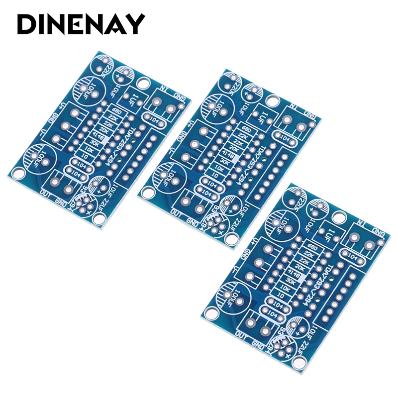 3 unidades TDA7293/TDA7294 placa amplificadora de canal mono circuito PCB placa nua