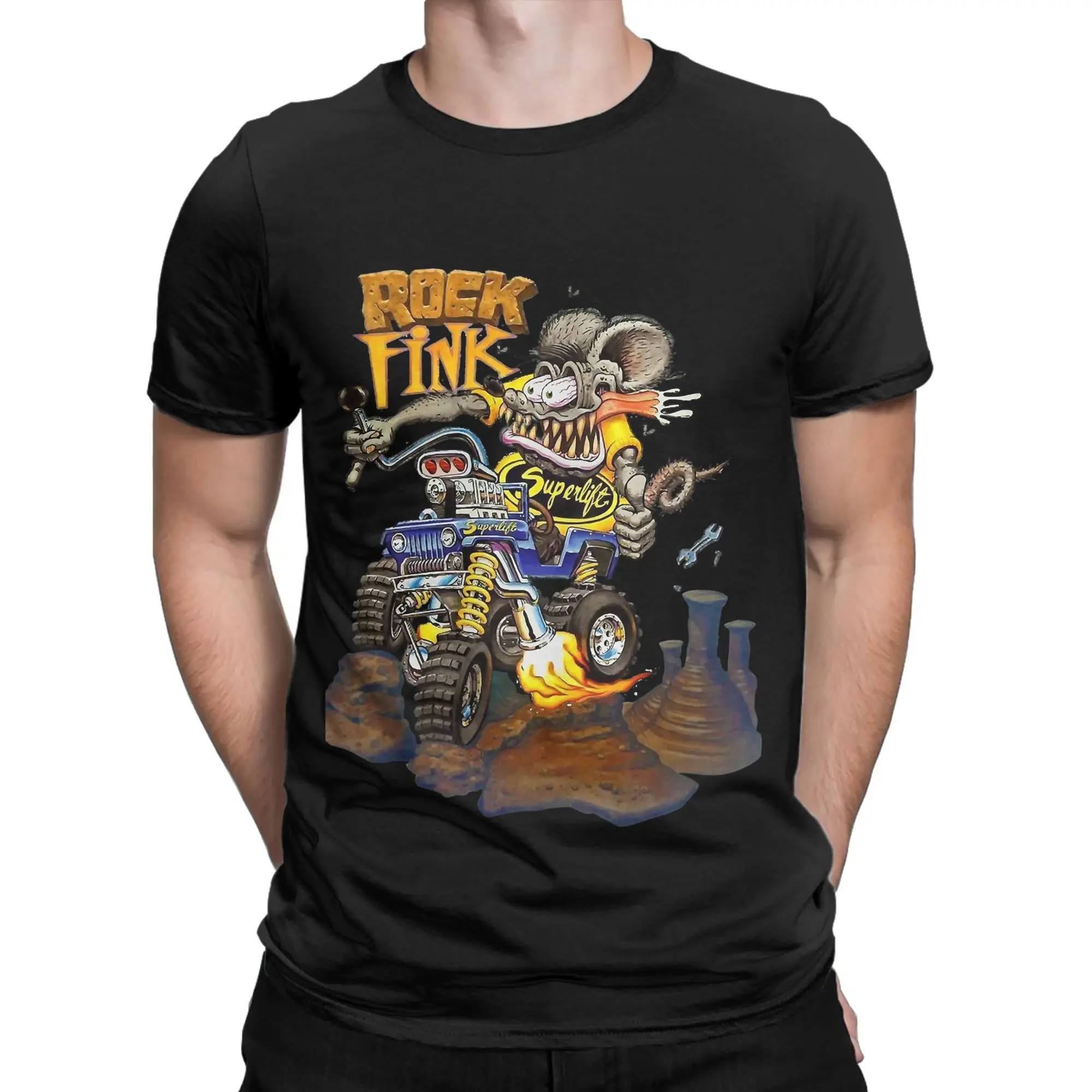 

Vintage Beautiful Model Artist Ed Roth Painter T-Shirts Men Round Collar Pure Cotton T Shirts Short Sleeve Tee Shirt Clothes