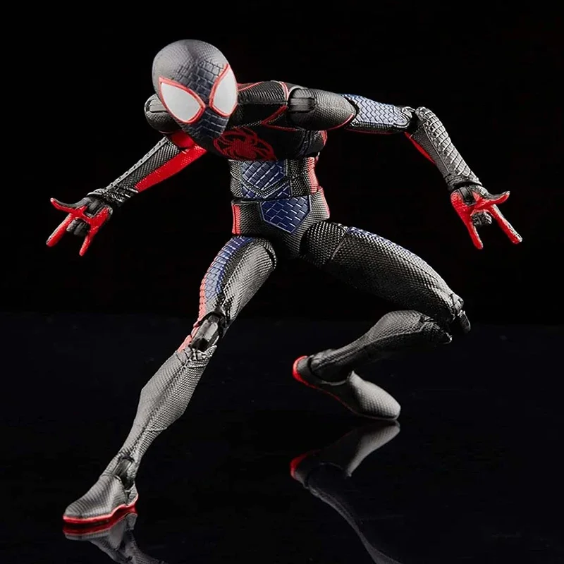 Marvel Legends Spider-Man: Across the Spider-Verse Miles Morales Kolekcjonerska figurka akcji w skali 1/12 ze stojakiem