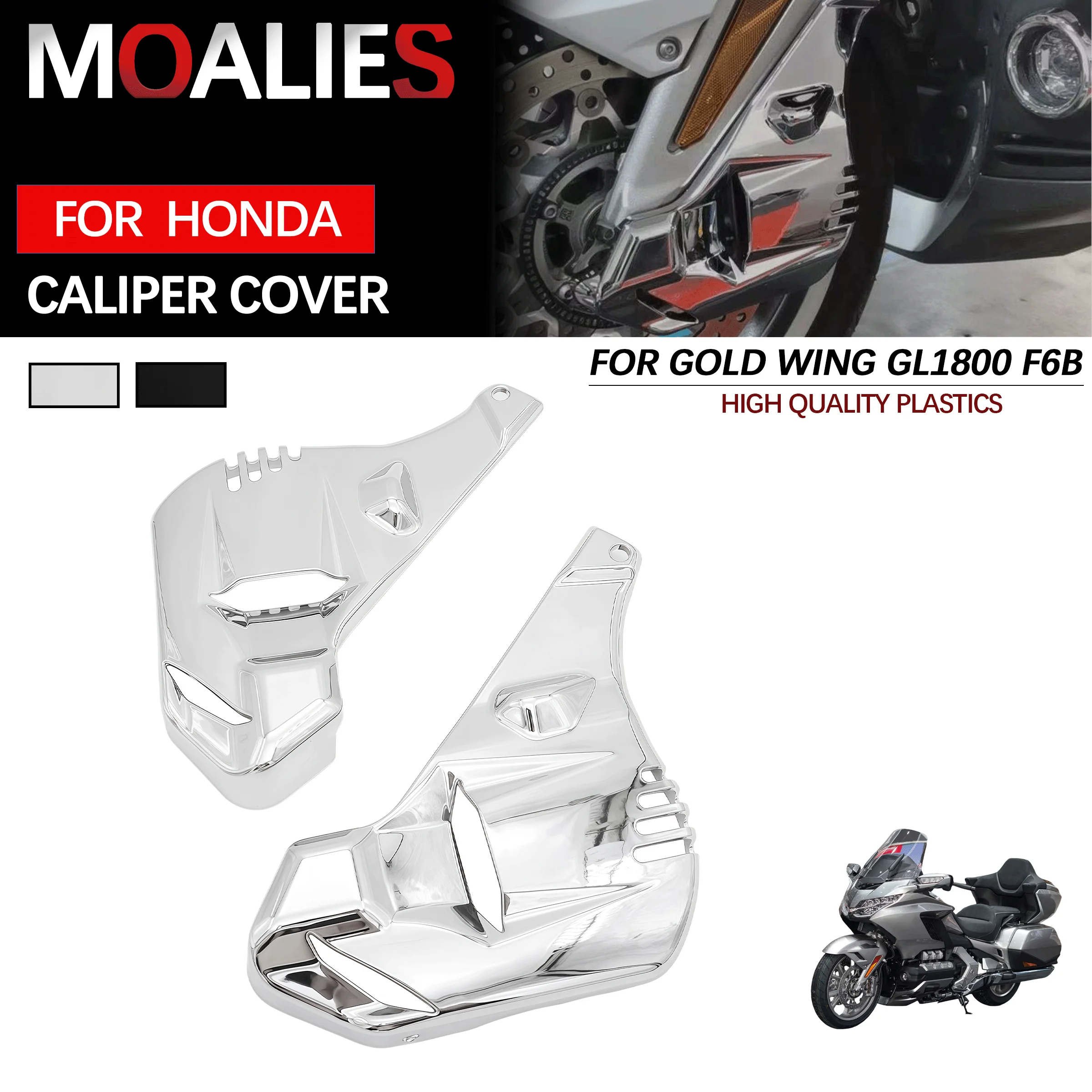 

For Honda Goldwing GL1800 F6B Gold Wing GL 1800 2018-2023 Motorcycle Front Caliper Cover Guard Protective Side Trim Case Airflow