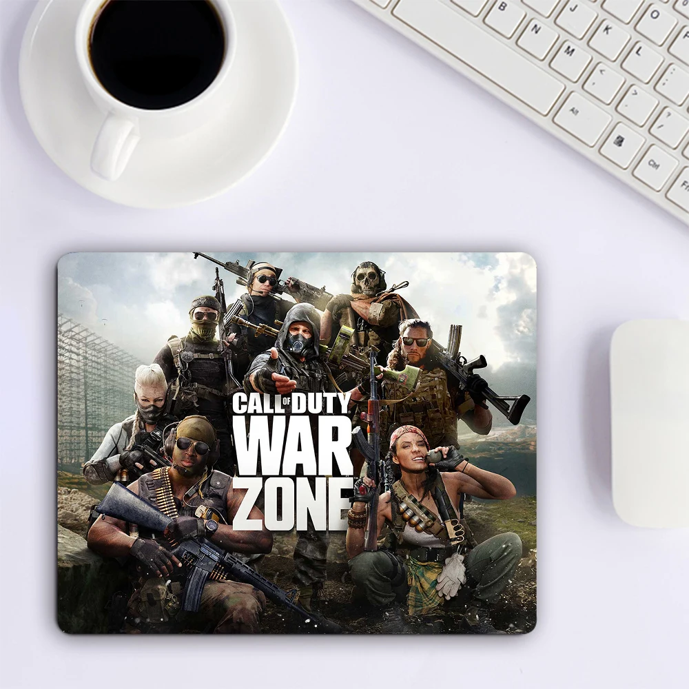 Call of Duty Warzone Small Mouse Pad Computer Gaming Accessories Keyboard Mouse Mat Desk Pad PC Gamer Mousepad Laptop Mausepad