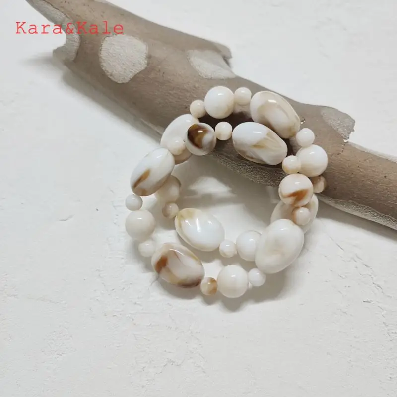 

Kara&Kale Fashion Women's Bracelets Ethnic Jewelry Bracelet Sets Elastic Cord Bracelets Hand Beaded Bohemian Jewelry
