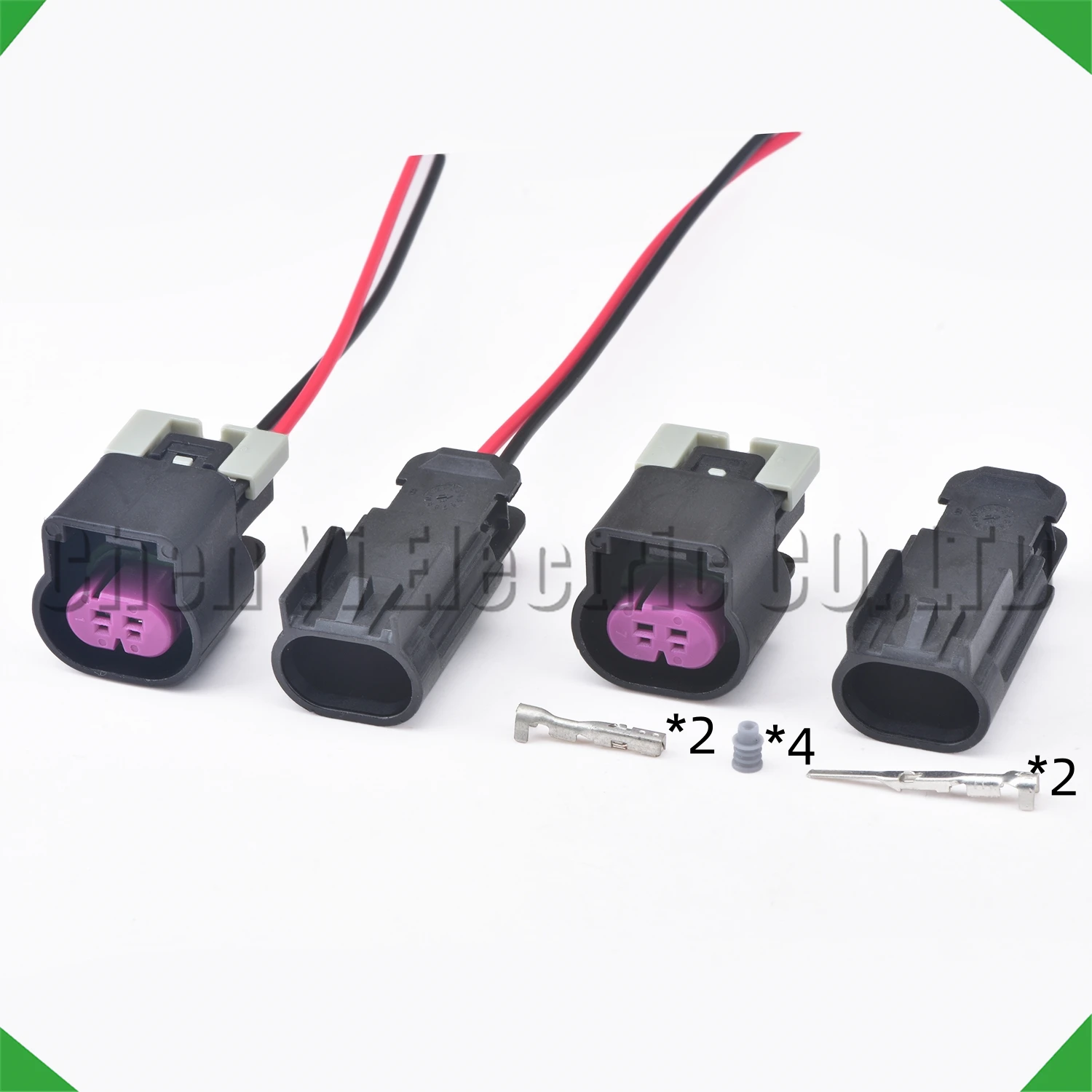 2 Pin Automotive Waterproof Connector Wiring Harness Socket Oil Pump Plug 15326801 13510085 15326806