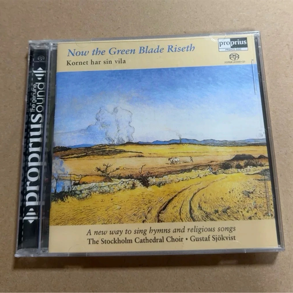 

Классический музыкальный CD Густава Сёквиста: альбом "Now The Green Blade Riseth", музыка из фильма "Когда он придет", музыкальный записывающий диск, для косплея, Walkman, автомобильные саундтреки, бокс-сет