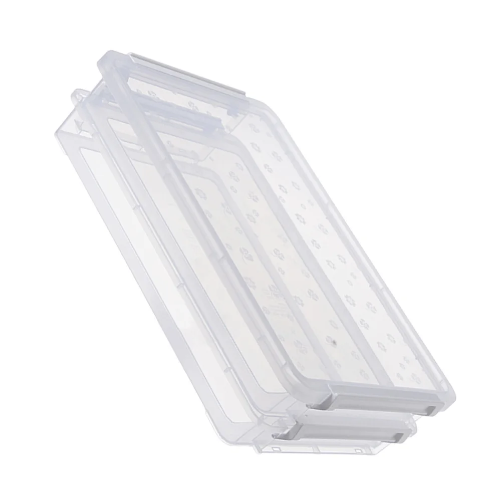 

Transparent Storage Box Clear Pp Multilayer File Organizer For Documents Papers Magazines Certificates Desktop File