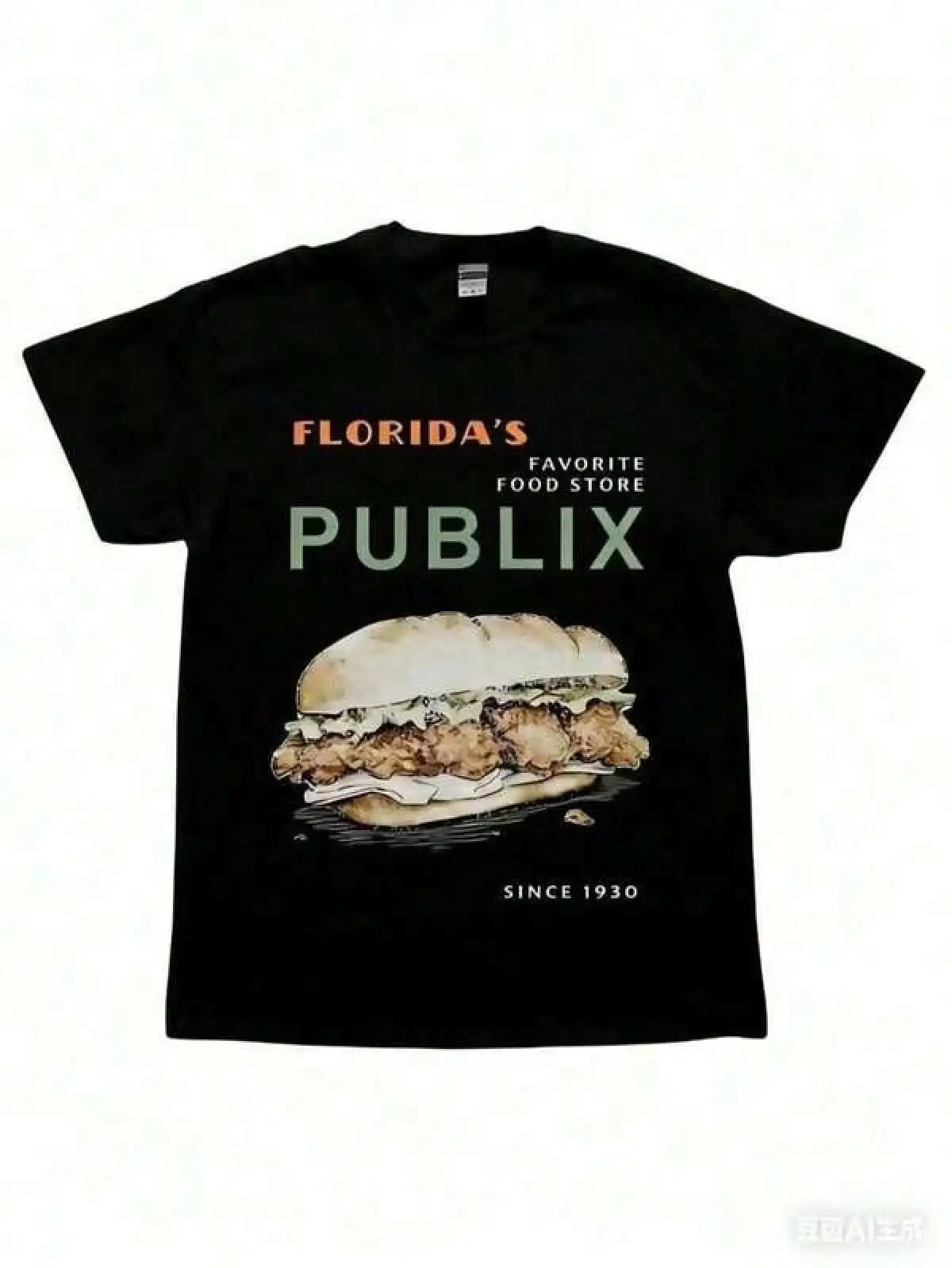 T Shirt Print ,Graphic-Cotton Tees Size Plus,1pc 2026Summer 100%Cotton Graphic Tee Cozy Publix Shirt PubSub Vintage Style Fans Floridas Favorite Grocery Store Florida Supermarket Menswear Top Underwear Streetwear T-Shirt New Casual Men