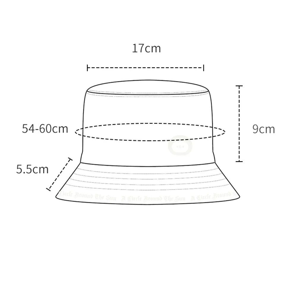 US Stock OhSunny Bucket Hats for Women Fashion Anti-UV Solid Color Breathable Washable Beach Panama Caps Sunscreen Fisherman Hat