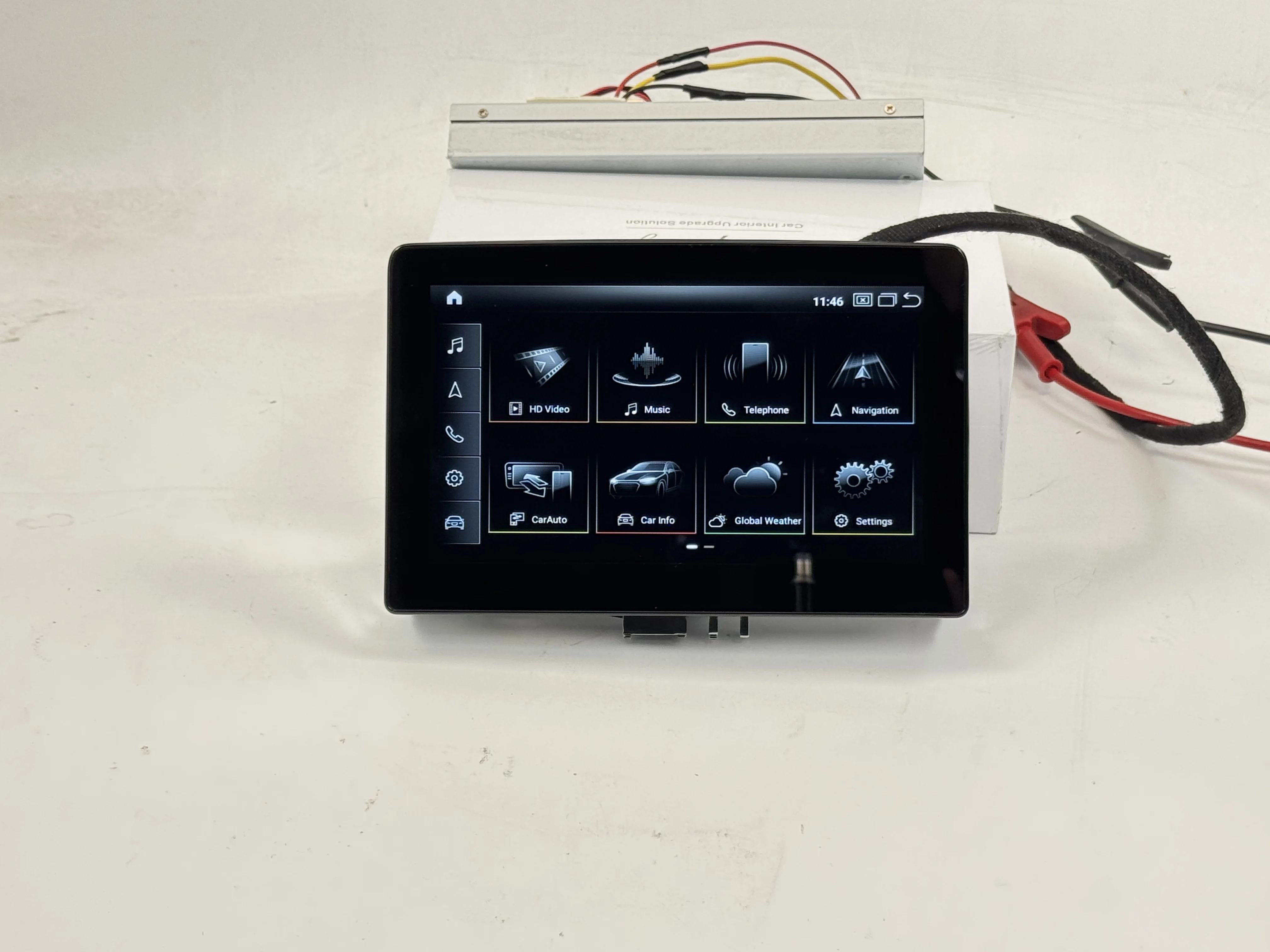 Android 13 Qualcomm 12GB+256GB Car Player GPS Radio For Audi A8 2011 2012 2013-2017 GPS Navigation Stereo DSP Audio Android Auto view 6