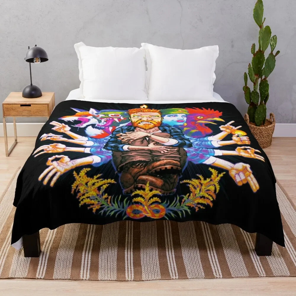 Tyler Childers Tour Throw Blanket Decorative Sofas Hair For Baby Blankets