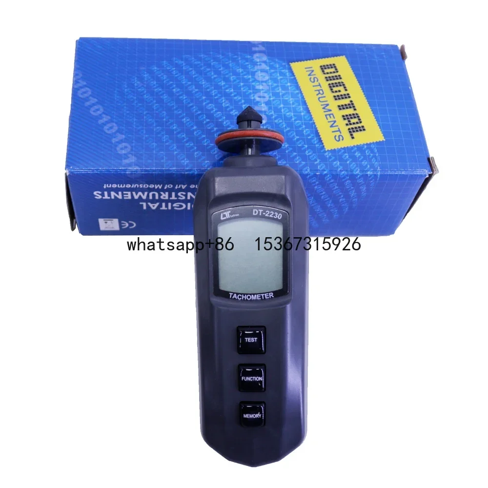 Lutron DT-2230 2 in 1 Pocket Tachometer Photo/Contact Tachometer Digital Rotation Speed Tester