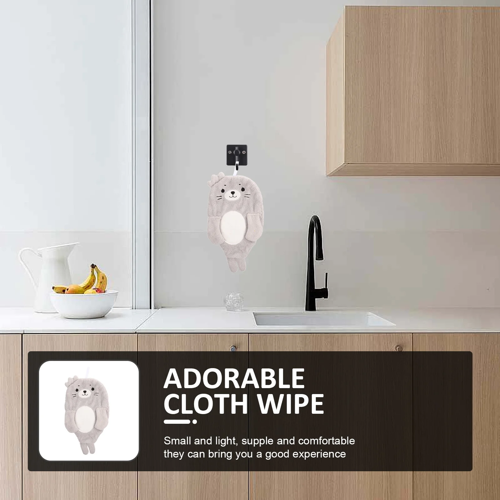 ديناصور الكرتون منشفة اليد مريحة مسح منشفة صنعة ممتازة نسيج ناعم ملمس مريح شنق تخزين استنزاف #5