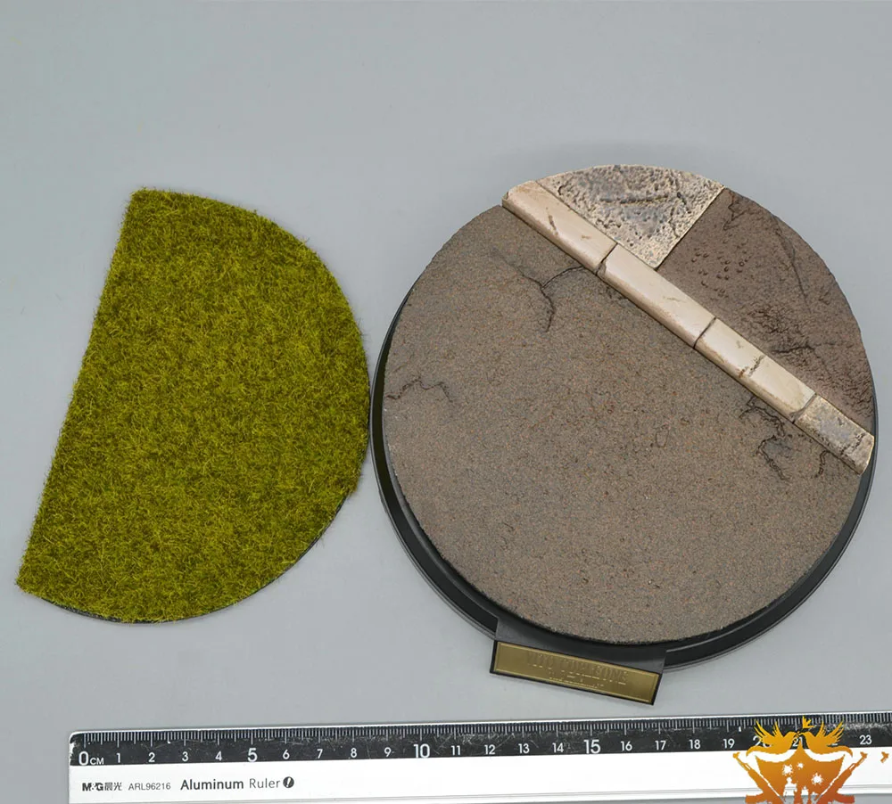 

1/6 DAMTOYS DAM DMS033 Godfather Vito Coleon Золотая серия зеленая газонная круглая Платформа со специальной подписью для фанатов