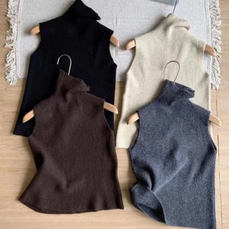 Women Knitted Sweater 3PCS Set Solid Thin Loose Long-sleeved Sweaters Simple Comfortable Cardigan Skirt Casual Lazy Female Suit