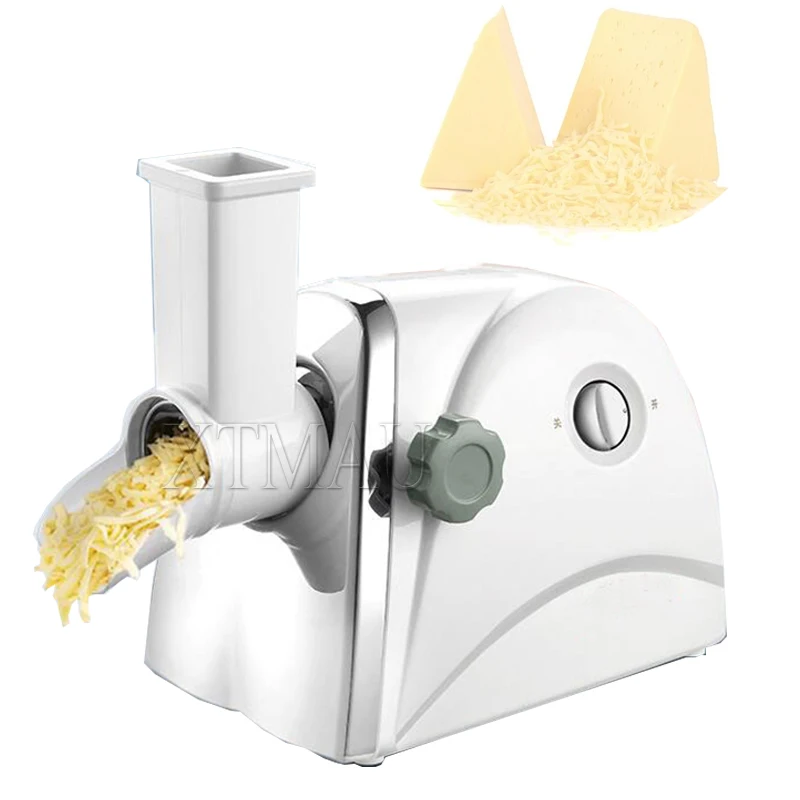 

Cheese Slicer Electric Commercial Automatic Shredder Cheese Grater Household Cheese Slicing Vegetable Shredding Machine 220V