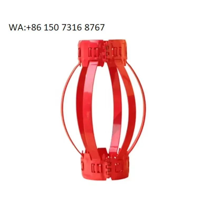 API Certified Carbon Steel Casting Oil Field Signal Bow Elastic Casing Centralizers for Well Drilling API 10D Standard