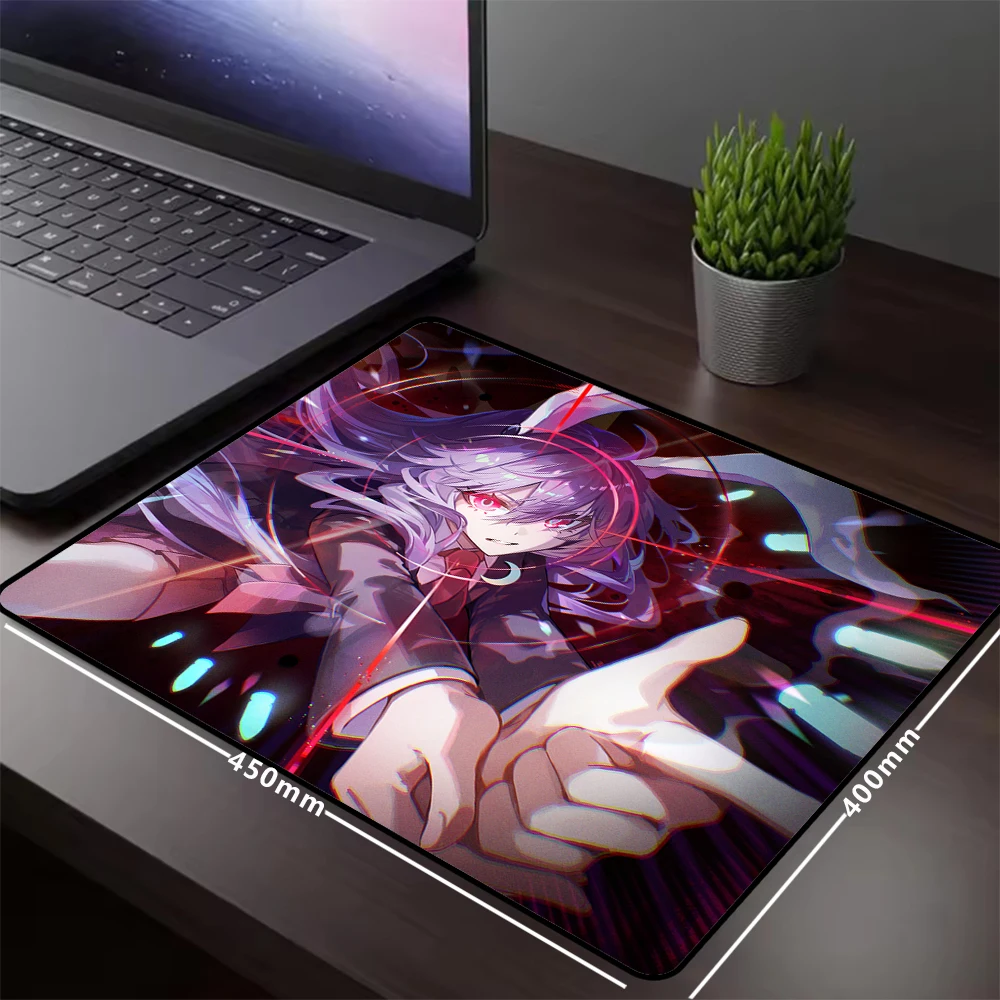 

Аниме-коврик для мыши, профессиональный, нескользящий, для геймеров, декоративный настольный коврик, 45*40 см, для киберспорта, балансировочный коврик-ковер для мыши