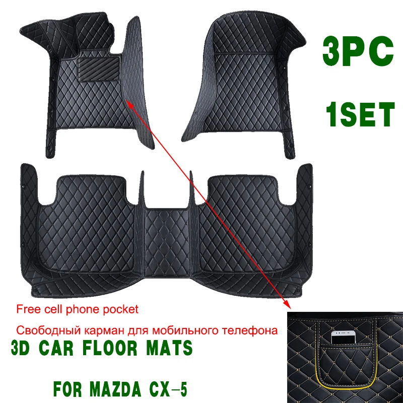 For Mazda cx-5 cx5 cx 5 2013 2014 Car Floor Mats Custom Waterproof Rugs Carpets Cover Auto Interior Accessories Pads