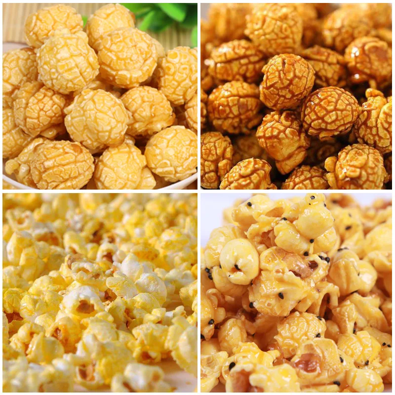 Commercial Auto Multi-flavor Popcorn Maker for Caramel Milk Chocolate Corn