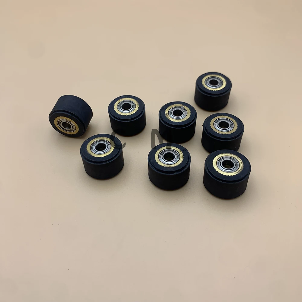 Pinch Roller para corte Plotter, push Wheel, Graphtec CE5000-60, CE6000-40, CE6000-60, CE6000-120, CE3000-120, 8 pcs