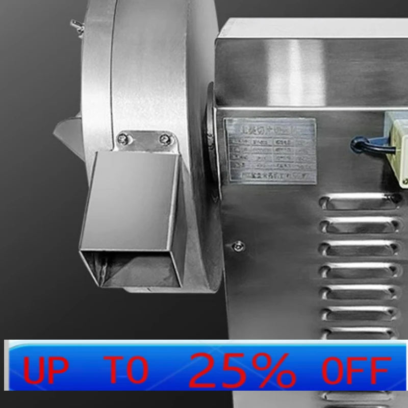 

LTT коммерческая электрическая ломтерезка для чеснока, бамбуковая стрельба, измельченная овощерезка, автоматическая машина для нарезки имбиря