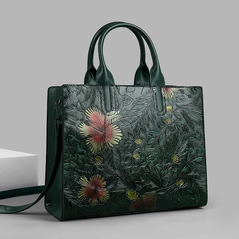 

Women's Bag Light Luxury Handheld Tote Bag Women's High end Chinese Style Women's Bag Unique Design Large Bag Can be Crossslung