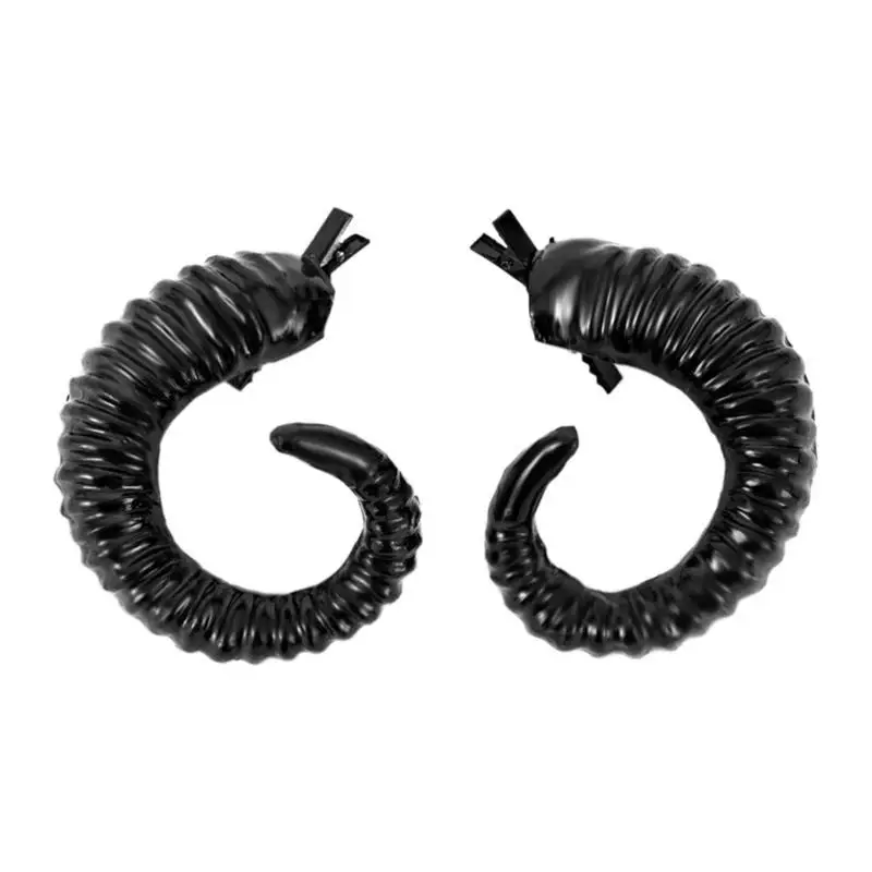 Pince à cheveux gothique 652F, corne mouton pour Cosplay, pour couvre-chef, accessoires pince à cheveux, application