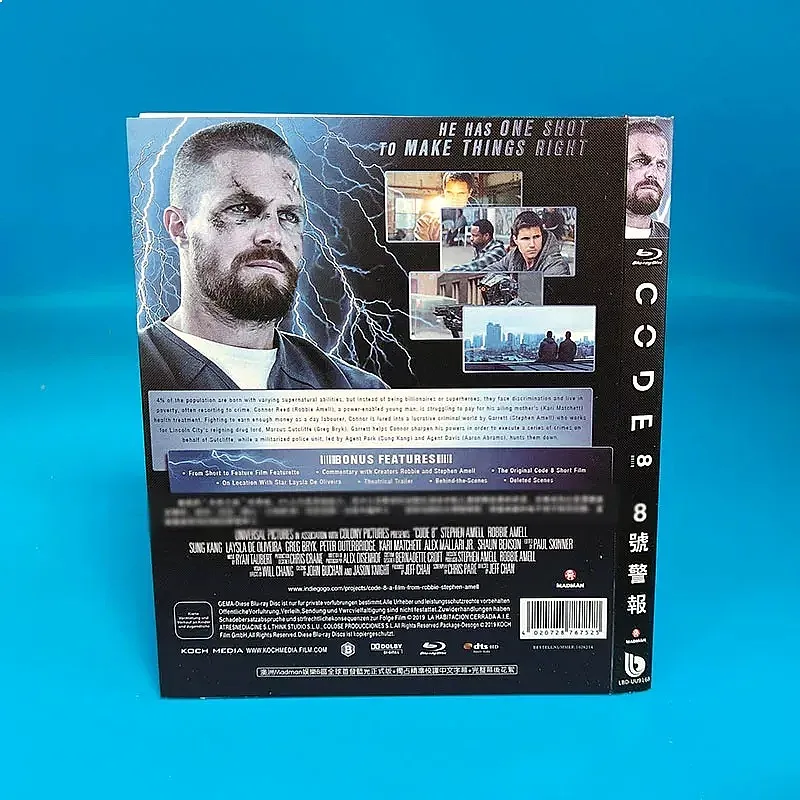 Spot CODE 8 No 8 Alarm Chinese Subtitles 1 Disc BD Blu-ray