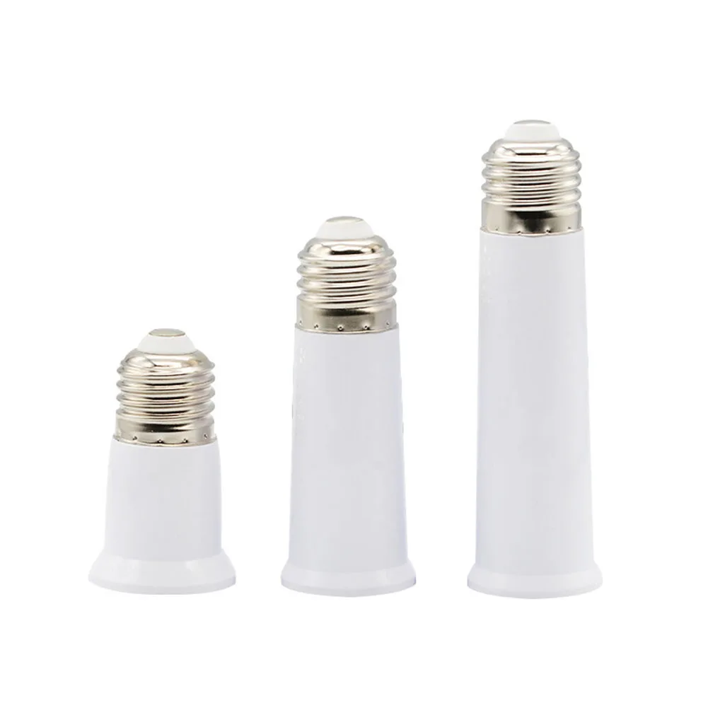 

For Ceiling Fans Lighting Socket Adapter E27 Extension Adapter Home Lighting Compatible With LED Bulbs Easy Functional Expansion