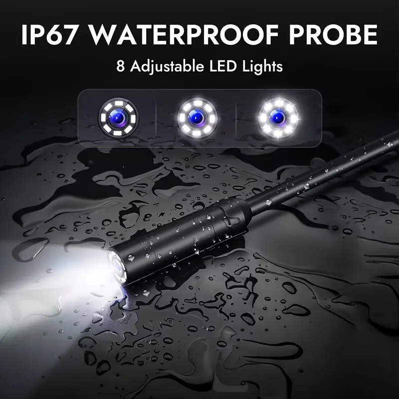 Borescope Articulating Digital Microscope Endoscope Tools Automotive Boroscope Endoscope for Cars Ent Endoscope Camera Endoscope - view 4