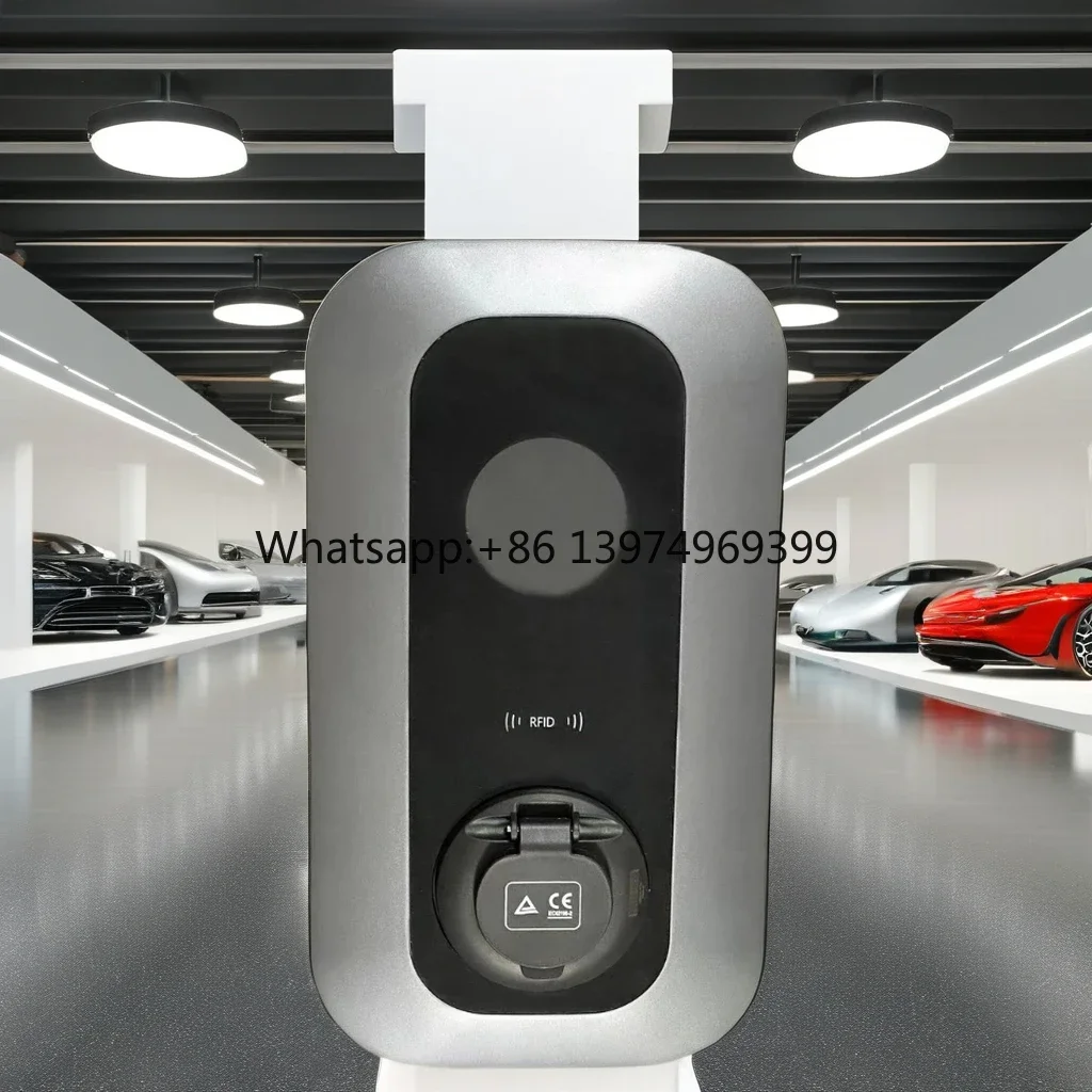 7KW 11KW 22KW AC EV Car Charging Station Wallmount Floormount CE Type-2 Socket Public Ocpp EV Charging Pile 32A Rated New