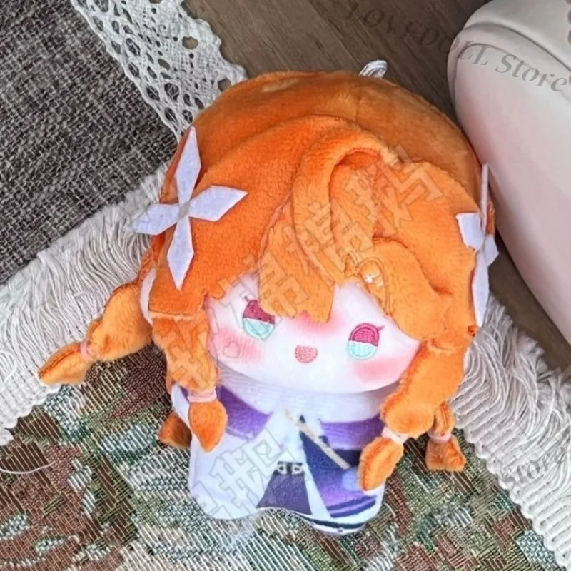 

10cm Sigrika Wuthering Waves Q Version Printed Original Game Cotton Doll Pendant Gift Nunu Body Toys Cartoon Plush Plushie