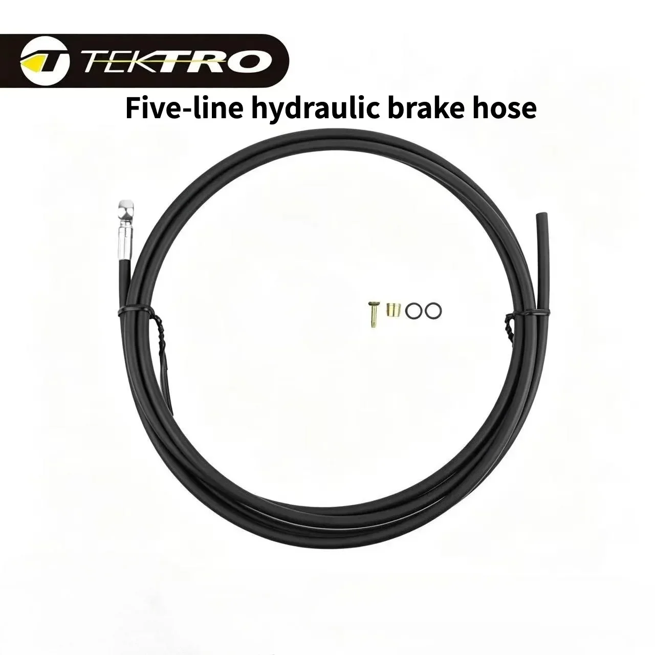 TEKTRO Hydraulic Disc Brake Hose Hydraulic Disc Brake Spare Parts with Hose Barb and Olive Ferrule