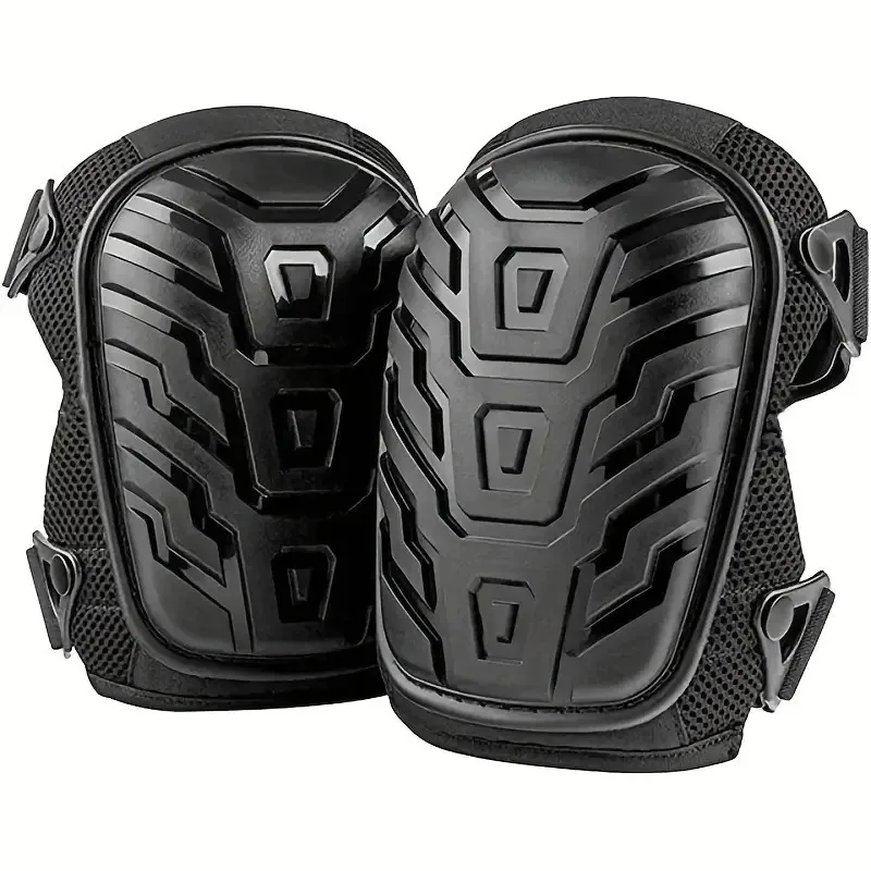 

Work Safety Knee Pads with Hard Shell - Wear-Resistant, Anti-Slip for Construction, Decoration, Auto Repair, Gardening