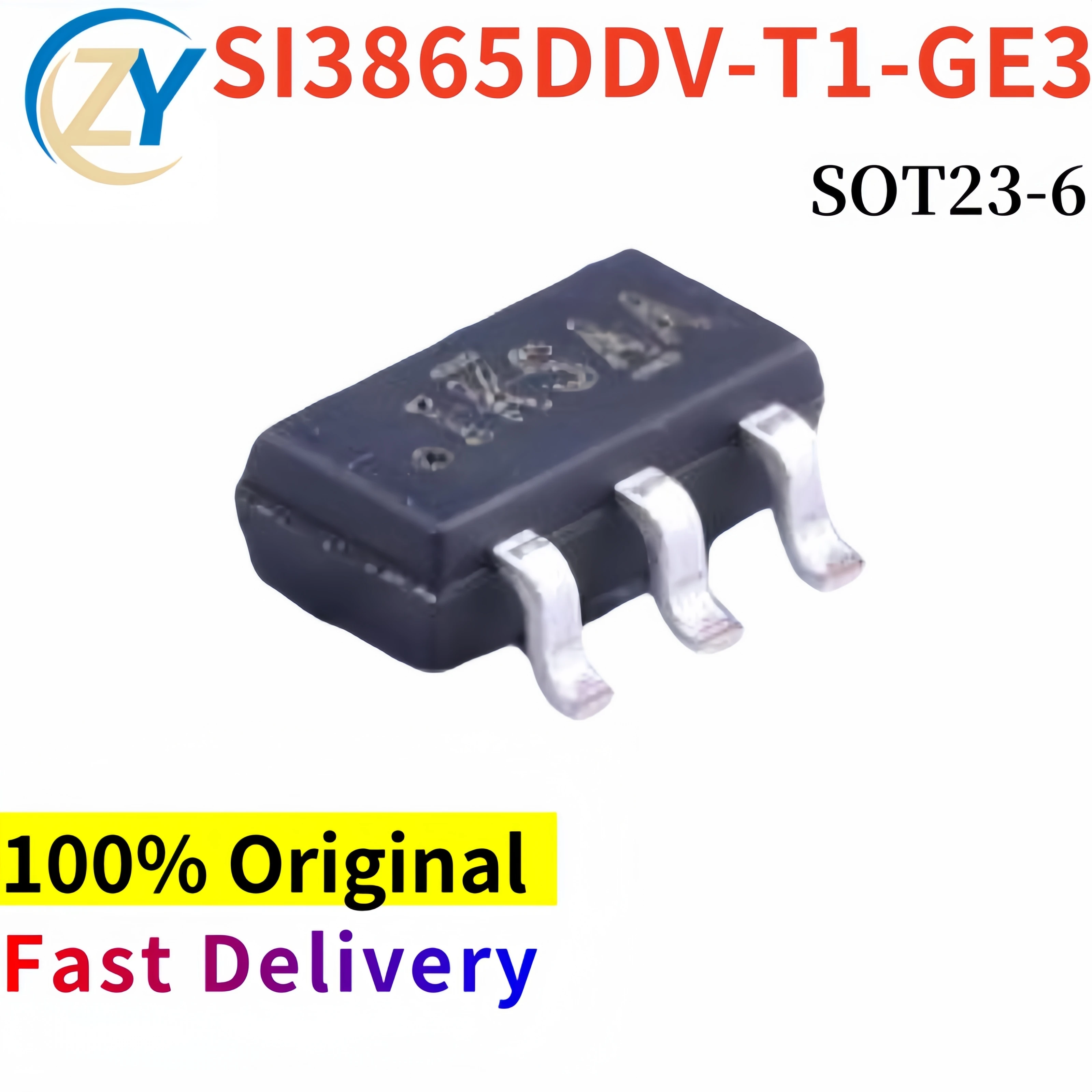 

(5pcs) SI3865 SI3865DDV-T1-GE3 Switch ICs SI3865DDV SOT23-6 100% Original & In Stock