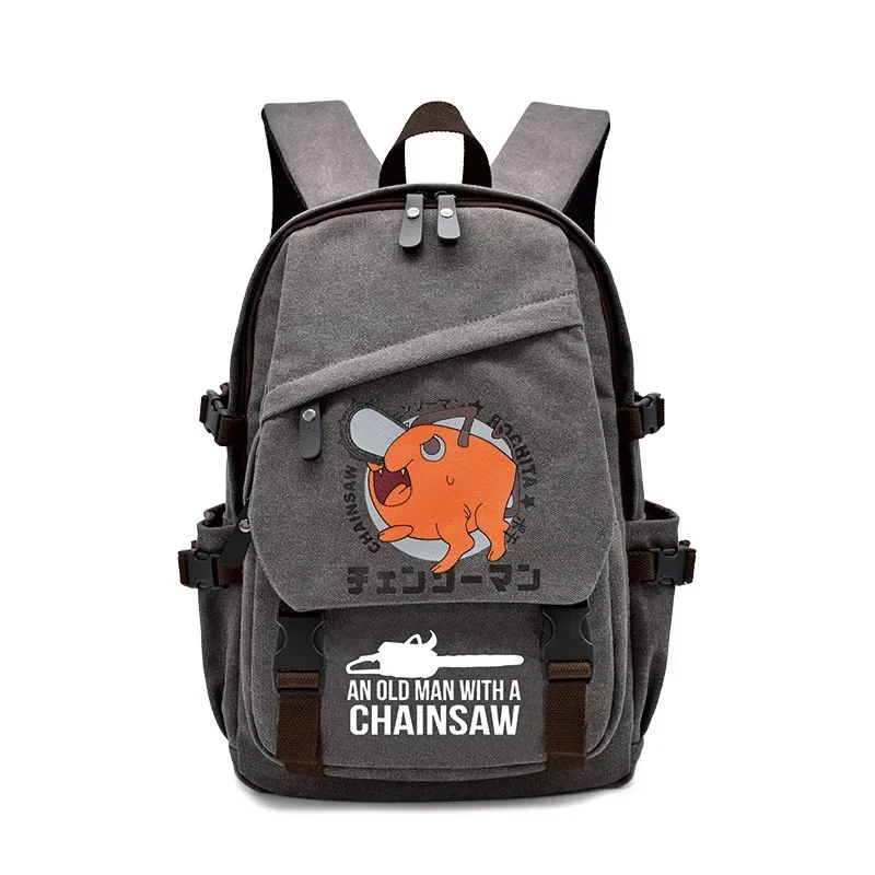 Rucksack, One Piece Student Bag, Anime Peripherals for Men and Women, Chainsaw Man, Naruto Demon Slayer Backpack, Birthday Gift