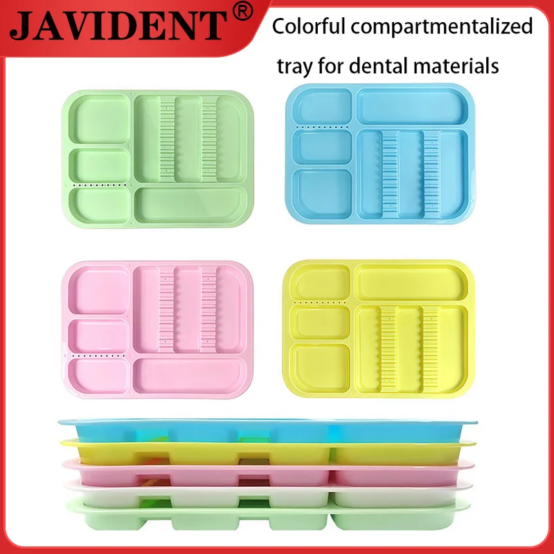 

Стоматологический разделительный лоток с цветным кодированием, пятицветный разделительный лоток, красочный мини-лоток для размещения, стоматологические материалы