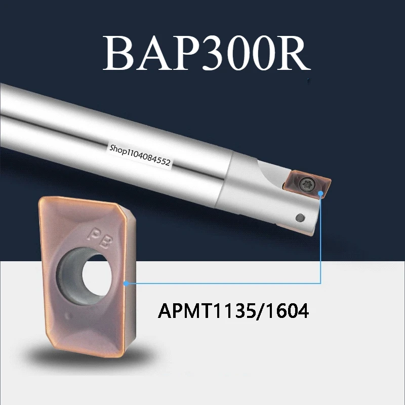 

CNC BAP300R milling cutter rod seismic hardening right angle lengthening cutter bar installation APMT1135 R0.8 diameter 16-20