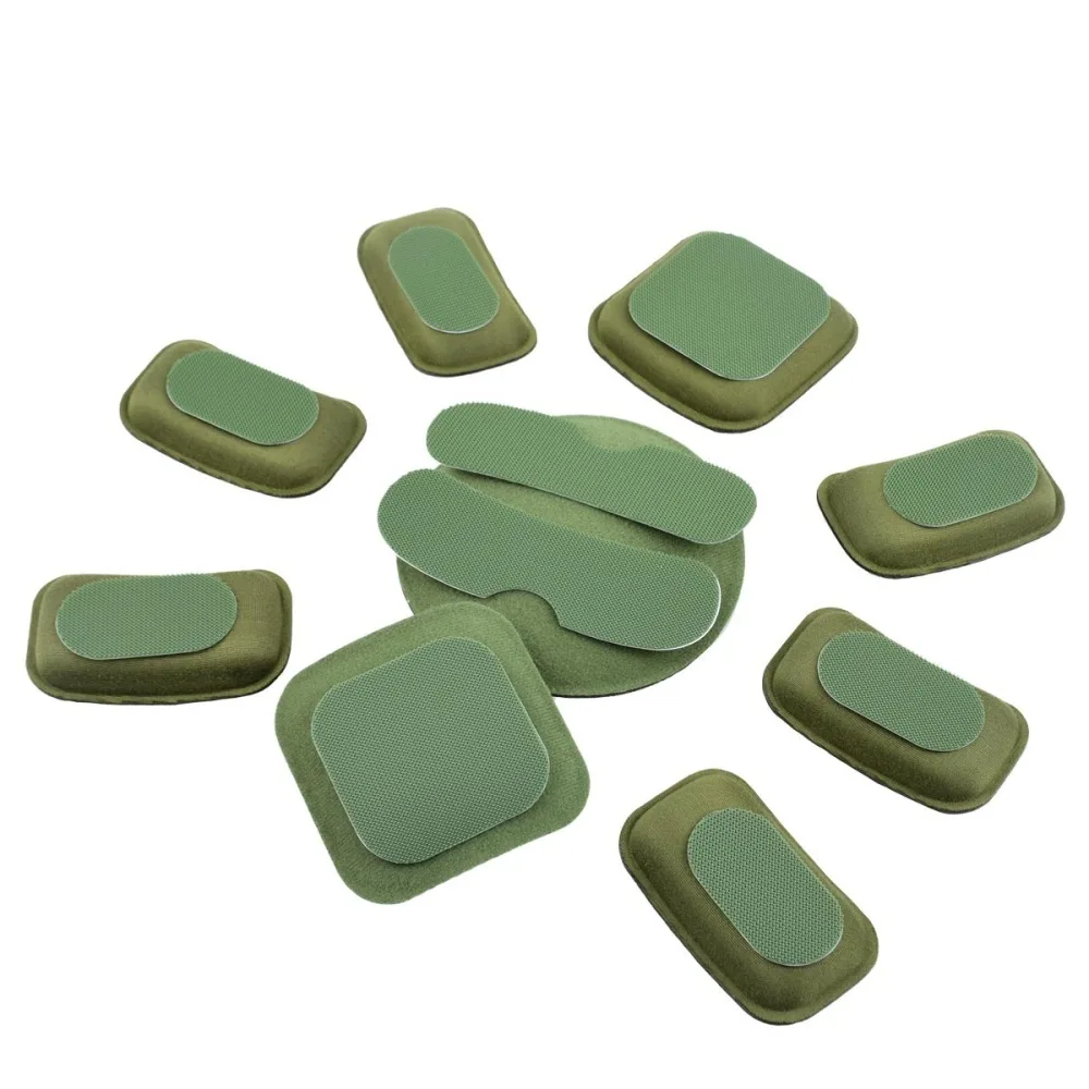 Universal Tactical Helmet Foam Insert Cushion Liner Kit For Fast Mich Gear Waterproof Self Adhesive Comfort Pad System Set