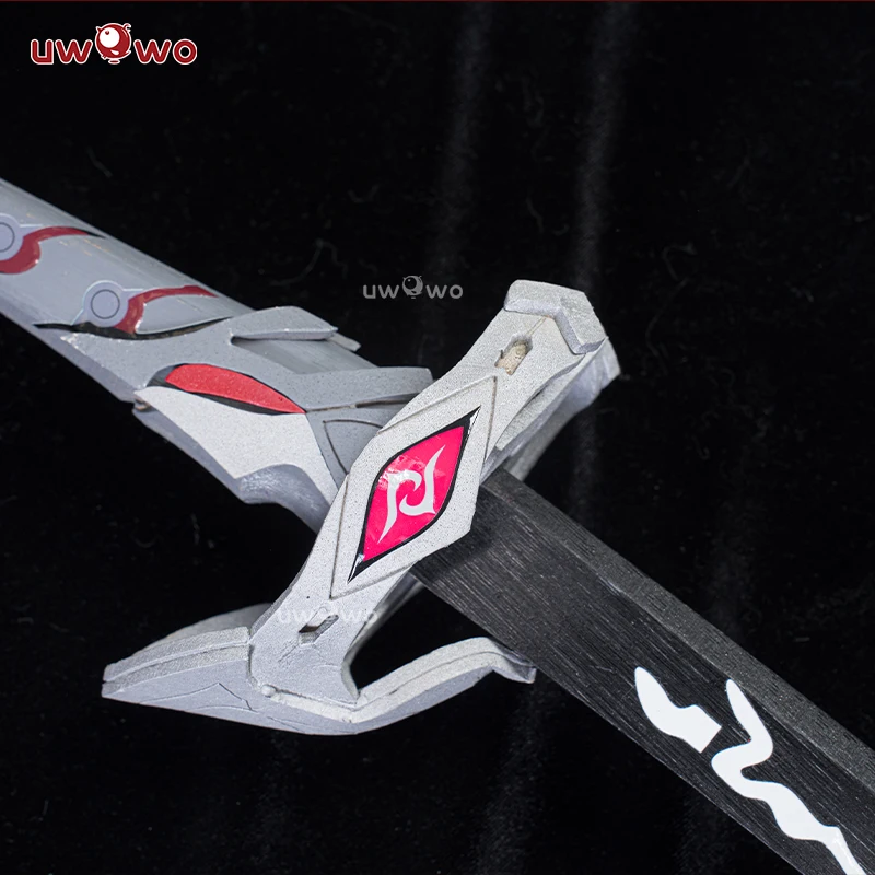 UWOWO Honkai Star Rail  Acheron Weapon Props Sword Game Cosplay Weapons Sliver And Golden Wooden Halloween Prop