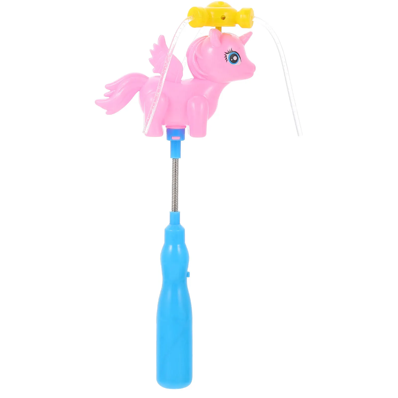 

Premium Plastic Glowing Pinwheel Wand with Rotating Cartoon Horse Design Flashing Light for Kids Ages 8-10 Christmas Party