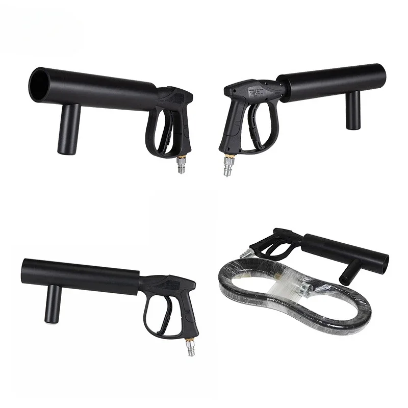 Mini Handheld DJ CO2 Cryo Jet Gun Cannon CO2 Gun Carbon Dioxide Gas Fog Air Wedding Gun for Party Night Club Stage Show