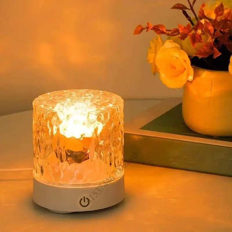 

16 Colors Decorative LED Desk Lamps Dimmable Charging Desktop Night Lamp Easy to Use P9YB