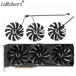 그래픽 카드 냉각 팬, ZOTAC GAMING GeForce RTX 2080 2070 2080 Ti AMP 익스트림 GPU 팬, GA92S2U RTX2080 2080Ti, 87mm