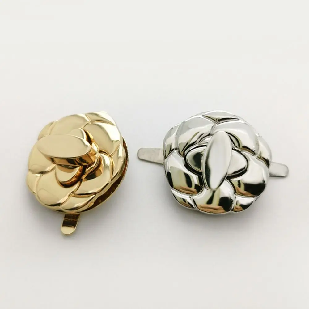 1Pcs DIY Metal Clasp Turn Locks Twist Lock for Handmade Handbag Shoulder Bag Purse Bag Parts Accessories Metal Buckle