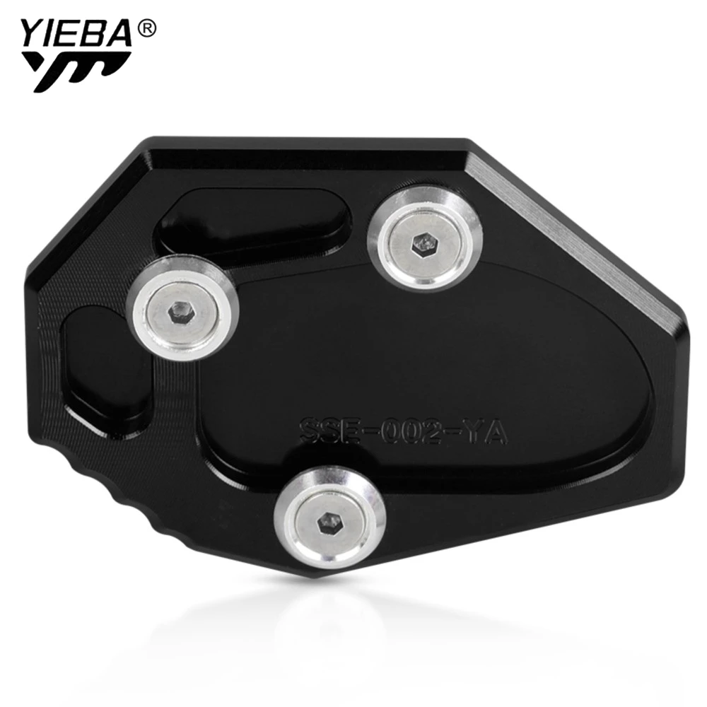 

For Yamaha MT-07 MT07 FZ6R XJ6/ ABS FZ6-S2 2004-2015 Motorcycle Side Stand Enlarger Kickstand Enlarge Extension Pad Accessories