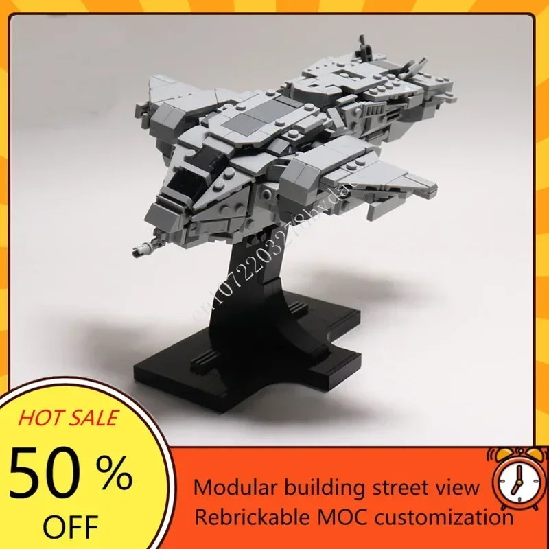 

726 шт., пеликан, Прямая поставка, космическая война, военная боевая модель MOC, сделай сам, головоломка на заказ, обучающая сборная игрушка для детей