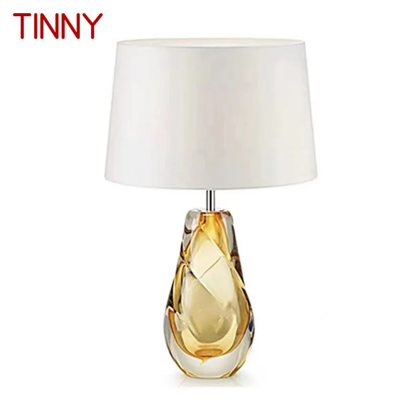 

TINNY Nordic Modern Glaze Table Lamp Fashionable Art Iiving Room Bedroom Hotel LED Personality Originality Desk Light