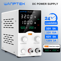 Wanptek Laboratory DC Power Supply Adjustable 30V 5A 30V 10A 60V 5A 120V 3A with USB Output Display AC 220V Bench Power Supply