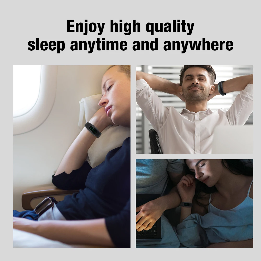 Micro-current Intelligent Sleep Aid Stress Reduction Sleeping  Apparatus Wearable Therapy Watch Sleeping Device Improve Anxiety